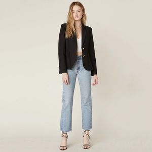 BB Dakota Blaze of Glory Suiting Blazer Fitted Black Small